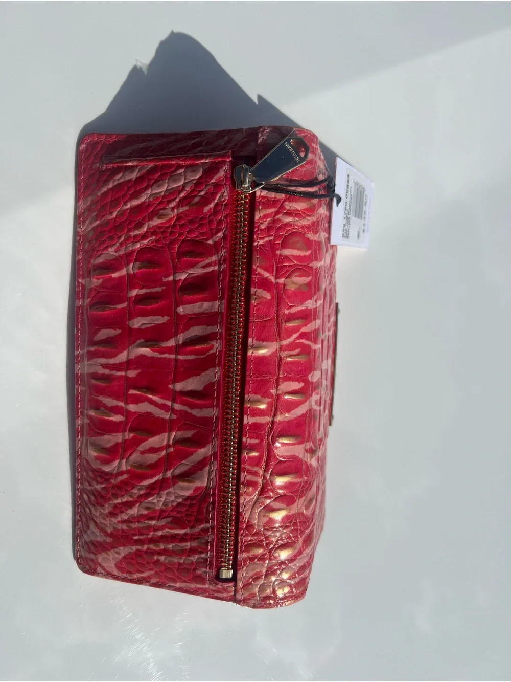 Brahmin Ady Beloved Pink/Gold Leather Wallet❣️